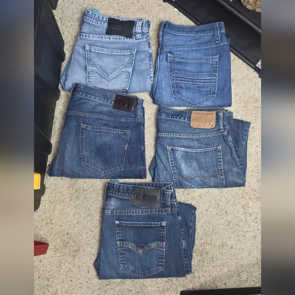 Men's Blue Jeans